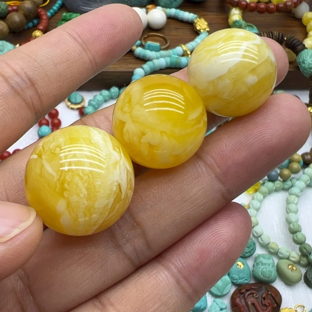 【闪购商品】琥珀颈饰未镶嵌L****a定制穿一起发货
