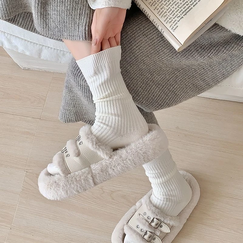 3临时链接时尚潮流女袜中筒羊毛袜子百搭保暖