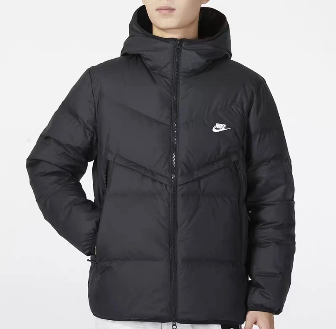 NIKE耐克羽绒服男2022冬季新款连帽保暖羽绒服DV1132-010男款