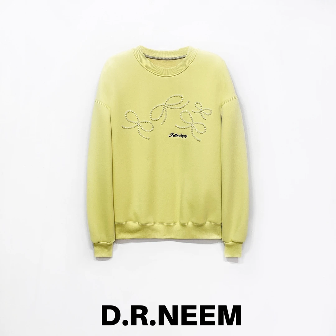 DRN 珍珠蝴蝶结卫衣