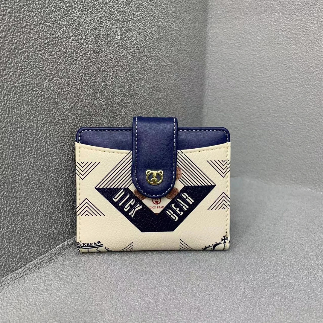 DICK BEAR/迪克熊0062新款时尚隔层多功能钱包女士印花