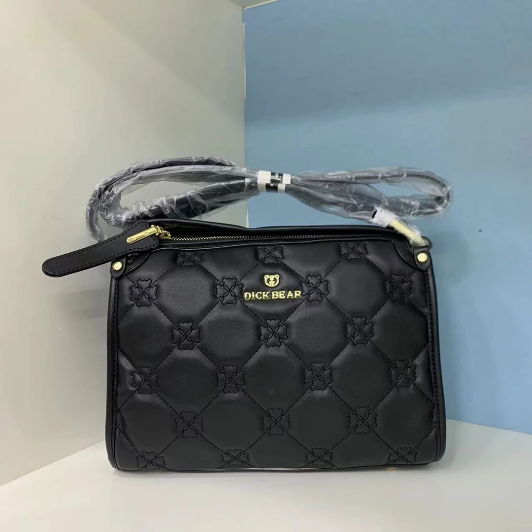 DICK BEAR/迪克熊9346新款时尚大号宽带斜挎方包