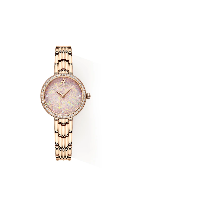 【镶嵌55颗天然钻石】rorolove轻奢女款钻石腕表送女友气质时尚单品