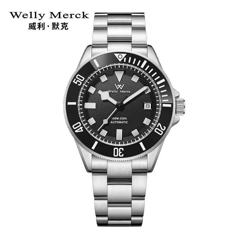 威利默克探索自我破浪前行库克船长运动机械手表085M