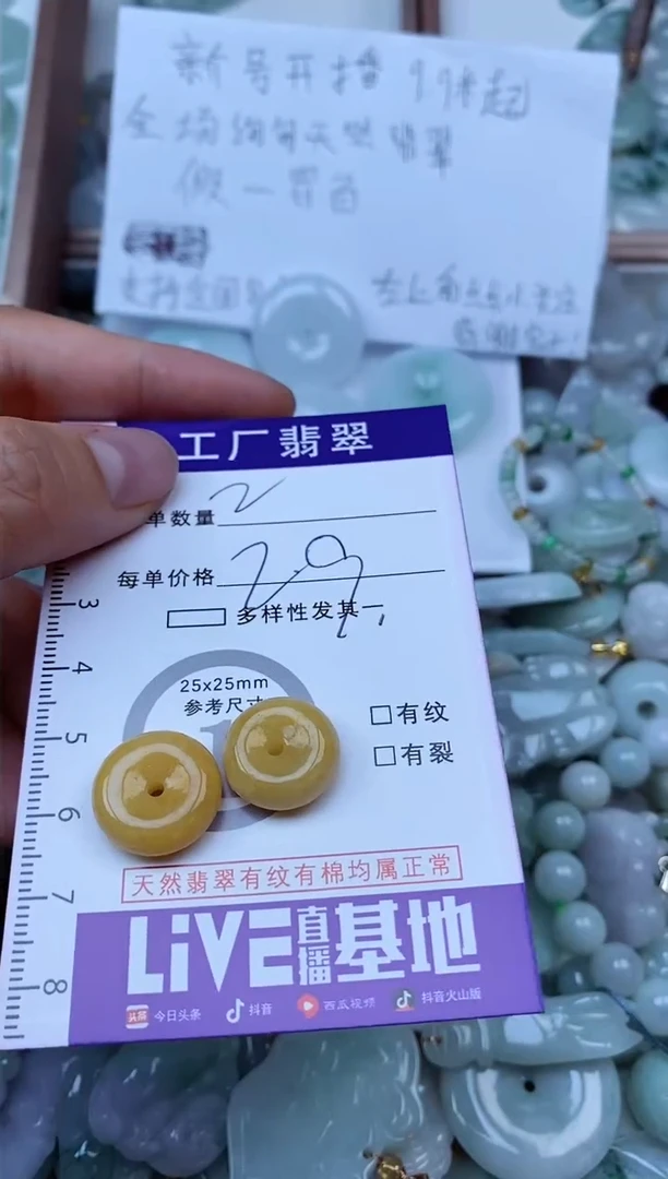 【闪购商品】翡翠颈饰未镶嵌翡翠