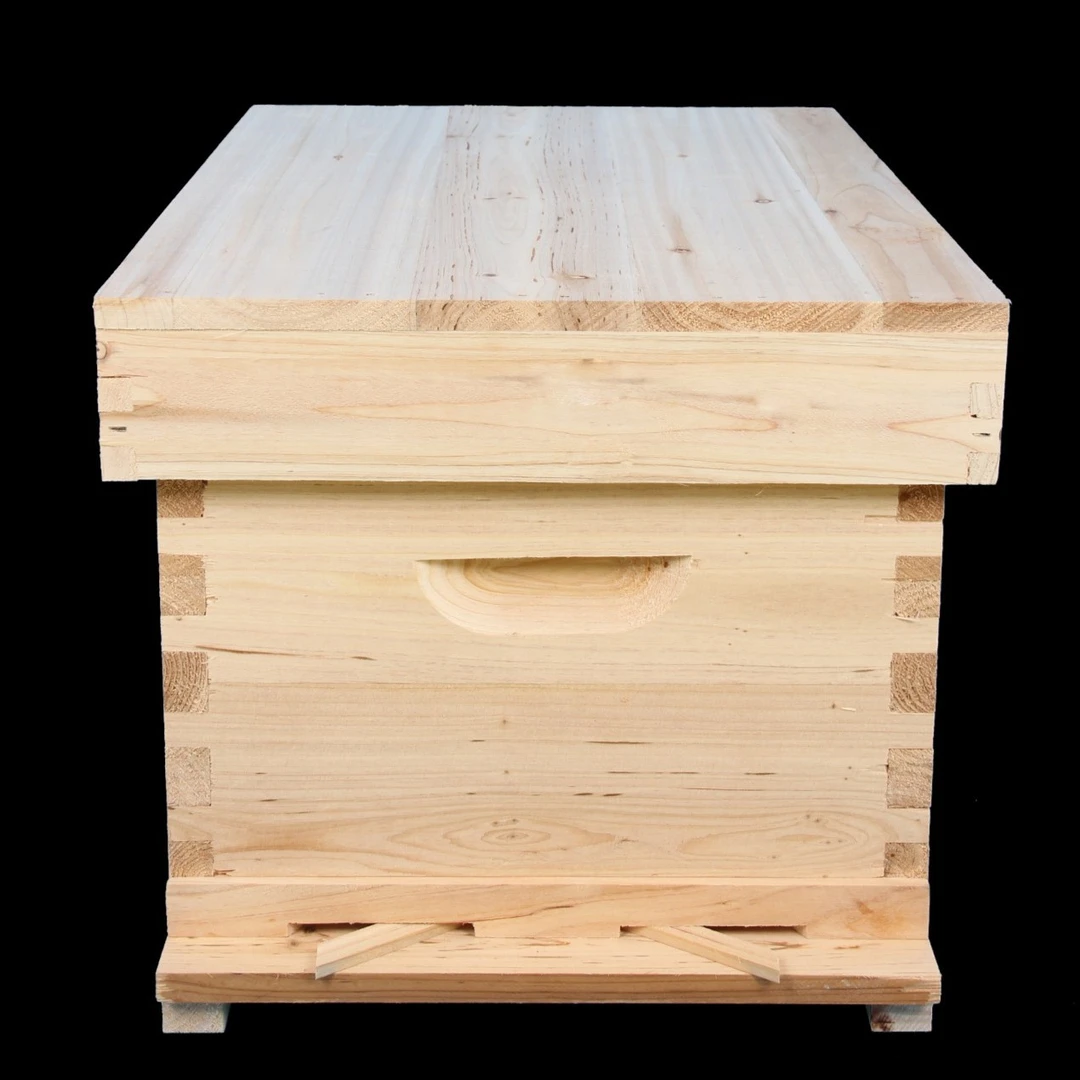 34*51尺寸七框标准蜂箱（凹凸开槽）养蜂专用蜂箱煮蜡蜂箱养殖