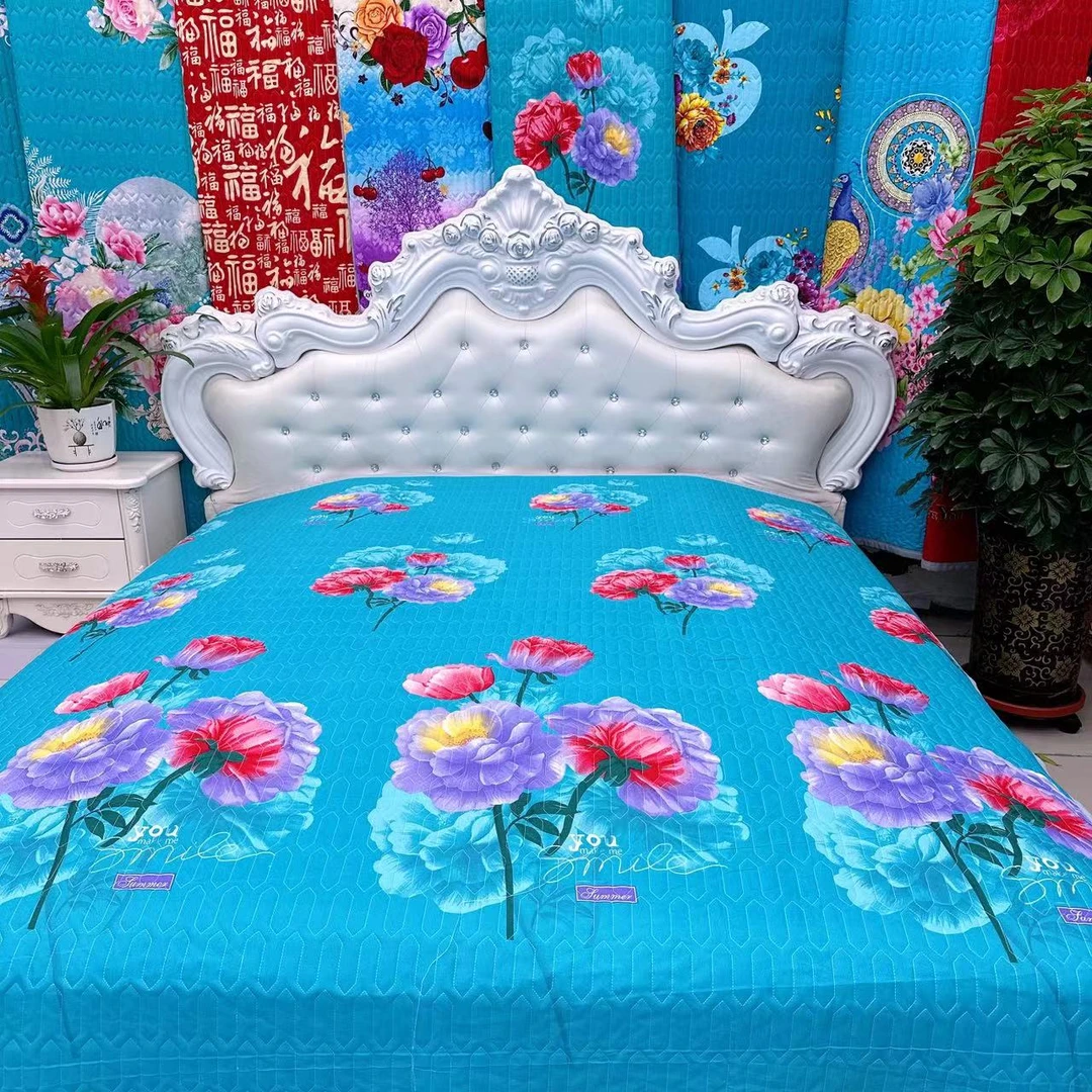 多种花型颜色双人床单2米乘2.3米大床亲肤柔软舒适透气大花