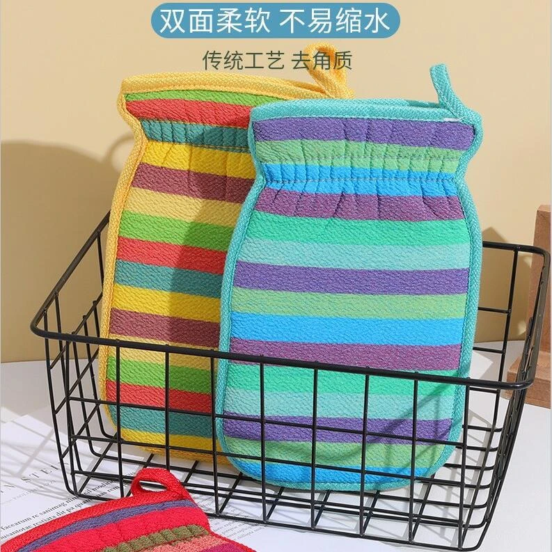 【新疆包邮】搓澡巾男女搓澡手套去角质磨砂双面去污下泥浴搓澡实用