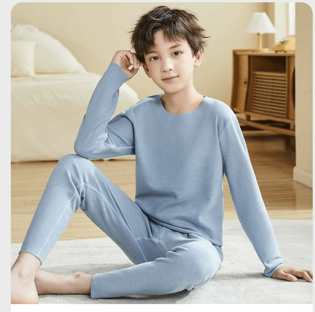 【小熊】儿童保暖内衣秋冬加绒套装临时链接