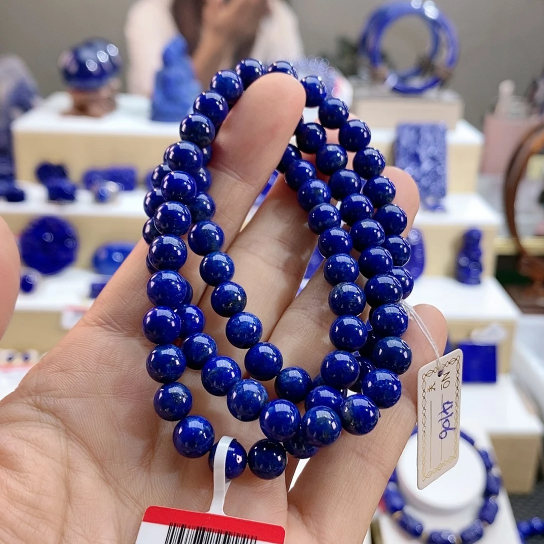 青金石手串7m m未镶嵌h 628