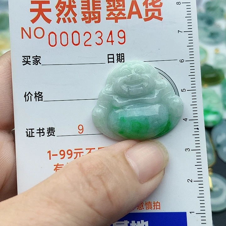 翡翠颈饰未镶嵌吊坠