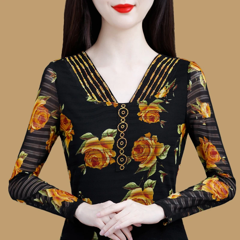 00113洋气小衫2024冬季新款时尚保暖加绒长袖打底衫