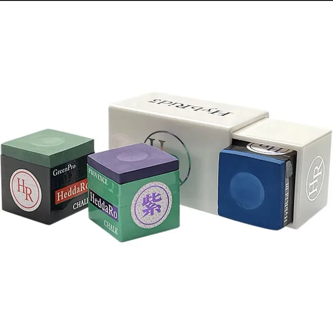 HR台球巧克粉蓝色绿色紫色职业斯诺克中八专用