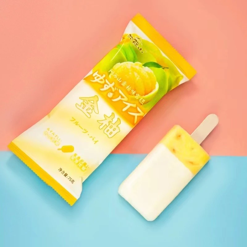 【3支临期白桃/金柚口味随机】阿苏山白桃/金柚口味混拼网红冰棍水果口味（9-10月到期）
