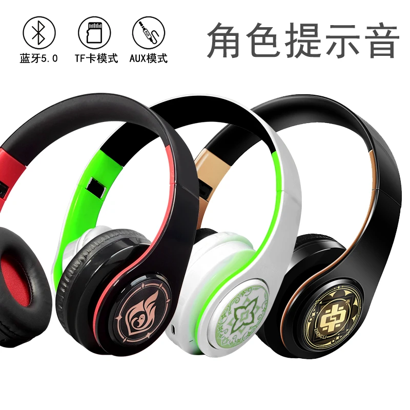 蓝牙耳机纳西妲提示音原创周边草神可莉胡桃钟离二次生日礼物元