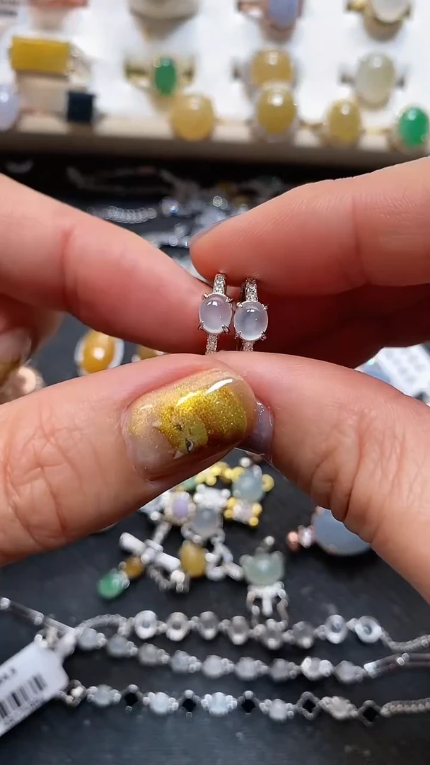 【闪购商品】翡翠戒指未镶嵌天然缅甸a货翡翠