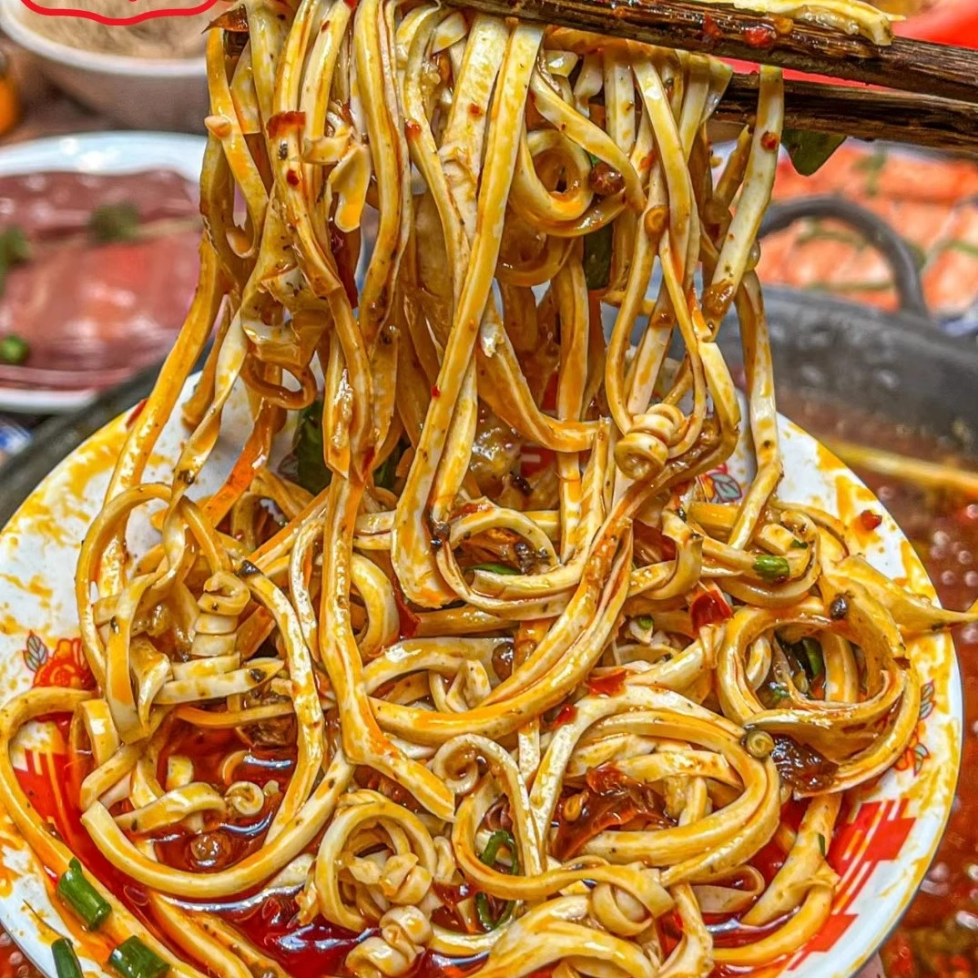 好渝供【千丝猪黄喉丝】500g*20袋/件，固形物≥80%，火锅食材商用整箱