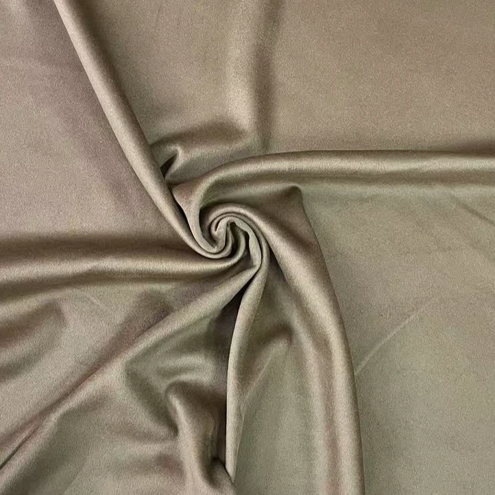 【1米包邮】高端精品双面绿驼羊绒布料  定制商品不支持退货