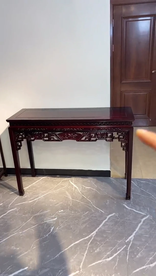 【闪购商品】红酸枝木类成套家具条案