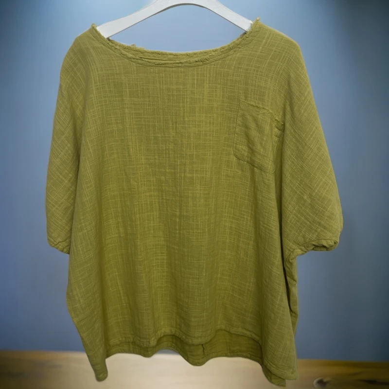 【流浪记】F13黄色时尚休闲宽松上衣