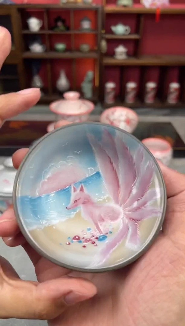 【闪购商品】陶瓷@@九尾乌金