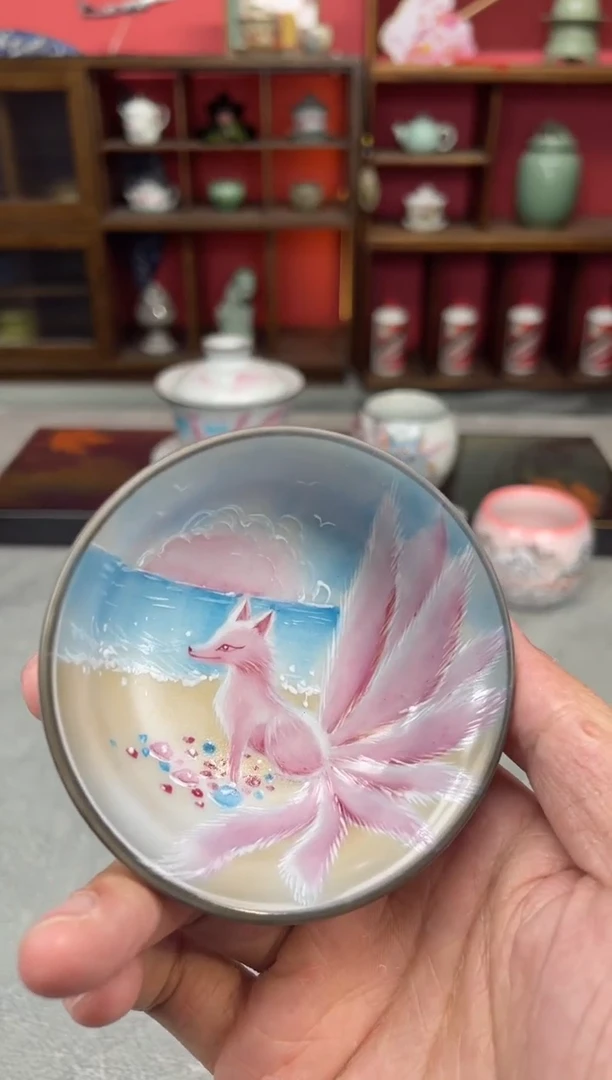 【闪购商品】陶瓷@@九尾乌金