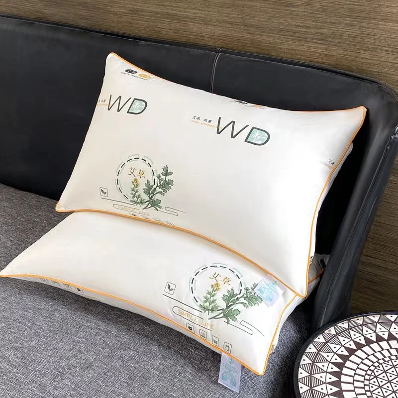 【买一送一】羽丝棉护颈家用睡眠枕头枕芯