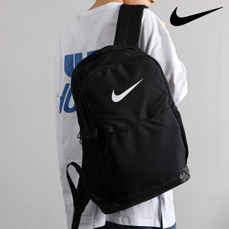 NIKE/耐克BRASILIA男女简约双肩包背包旅行包休闲包DH7709-010
