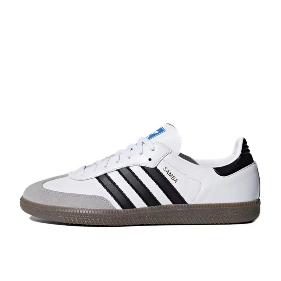 adidas Originals阿迪达斯经典三叶复古男女鞋SAMBA 休闲鞋B75806