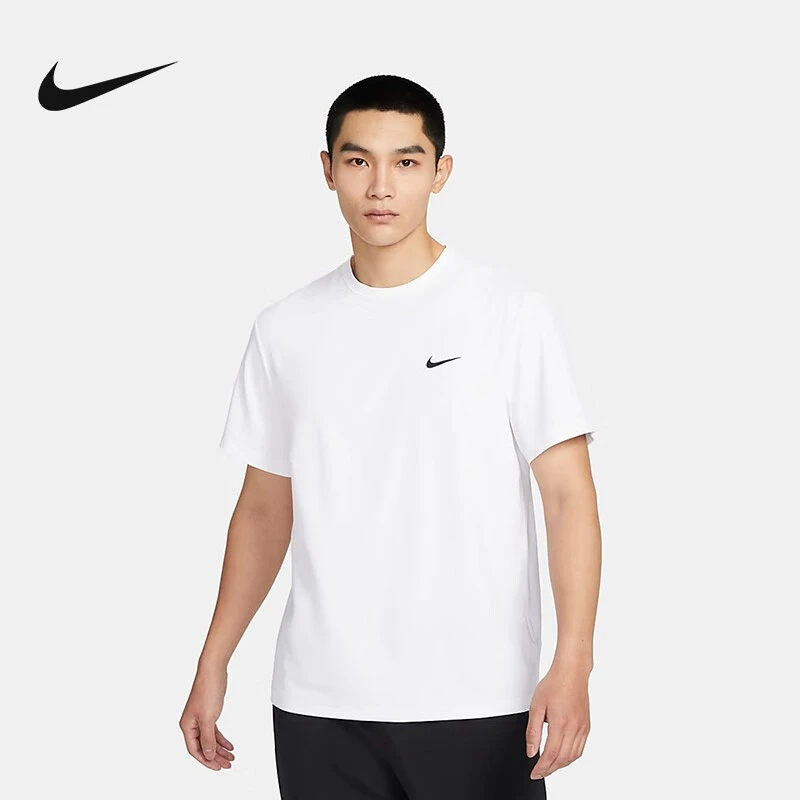 NIKE耐克男装圆领印花运动服半袖短袖休闲T恤打底衫DV9840-100