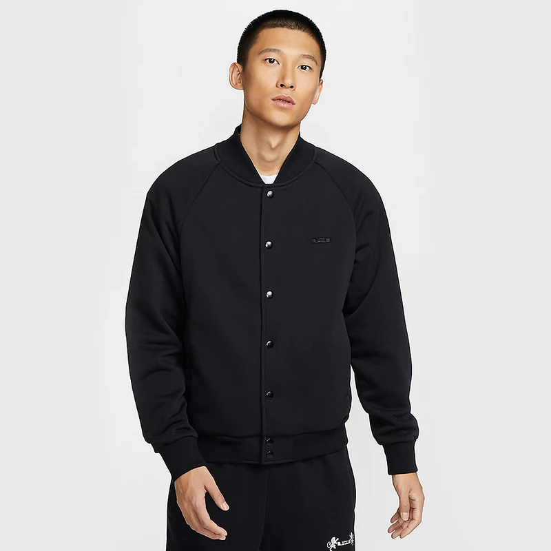 NIKE耐克THERMA-FIT詹姆斯男加绒篮球夹克冬季外套FZ1035-010