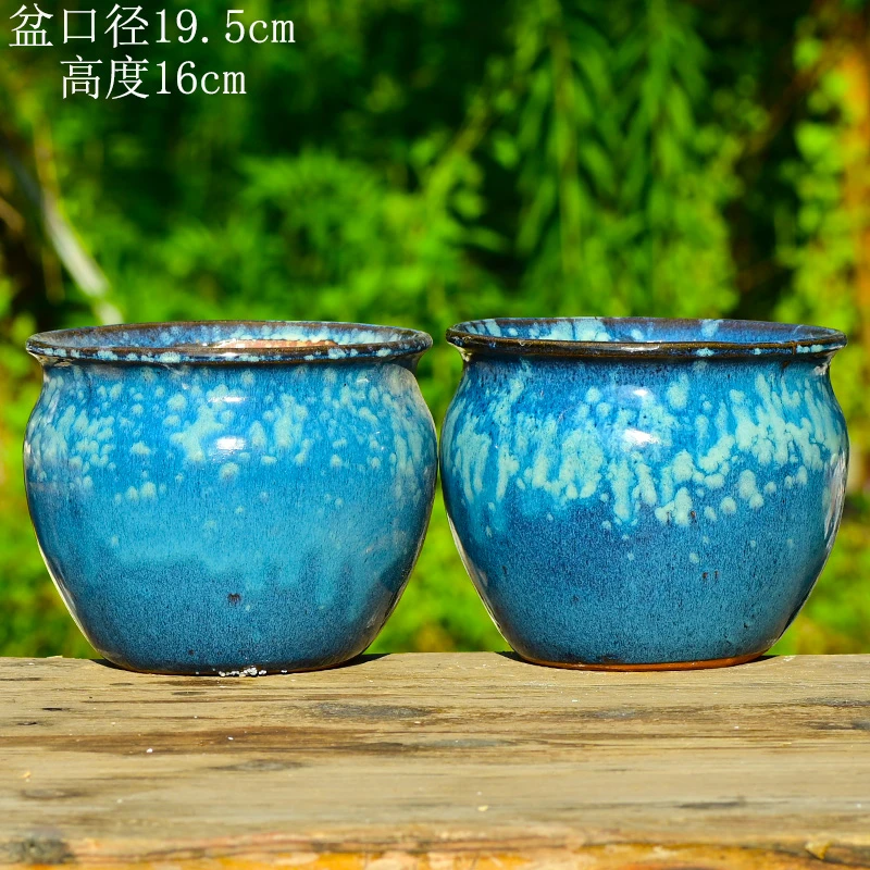 花盆月季发财树花盆家用兰花花盆加厚处理多肉盆室内庭院创意客厅