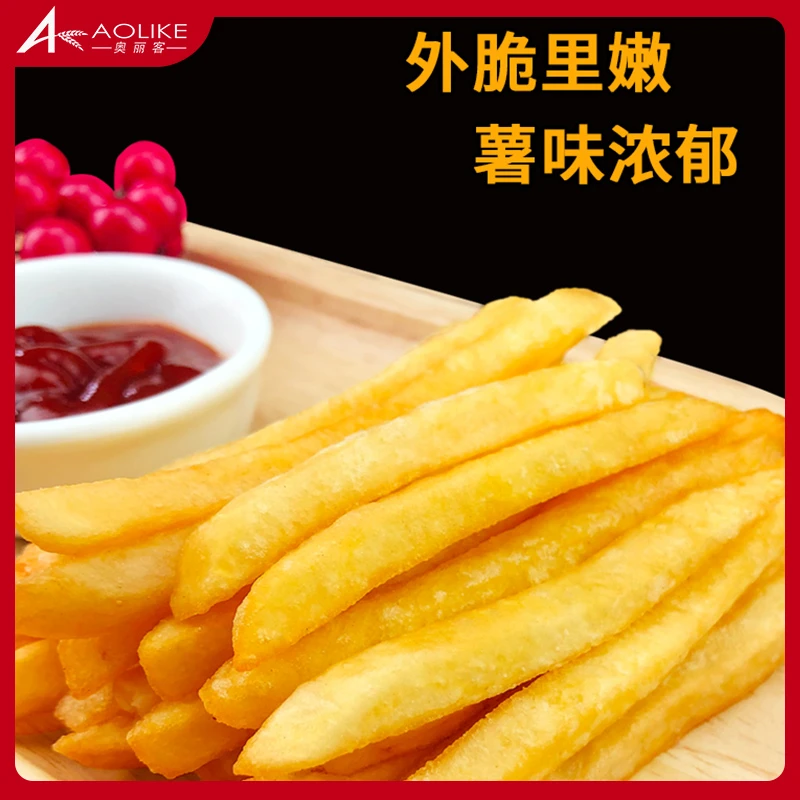 奥丽客美式西餐半成品冷冻薯条油炸粗细土豆条小吃美味自制上述条