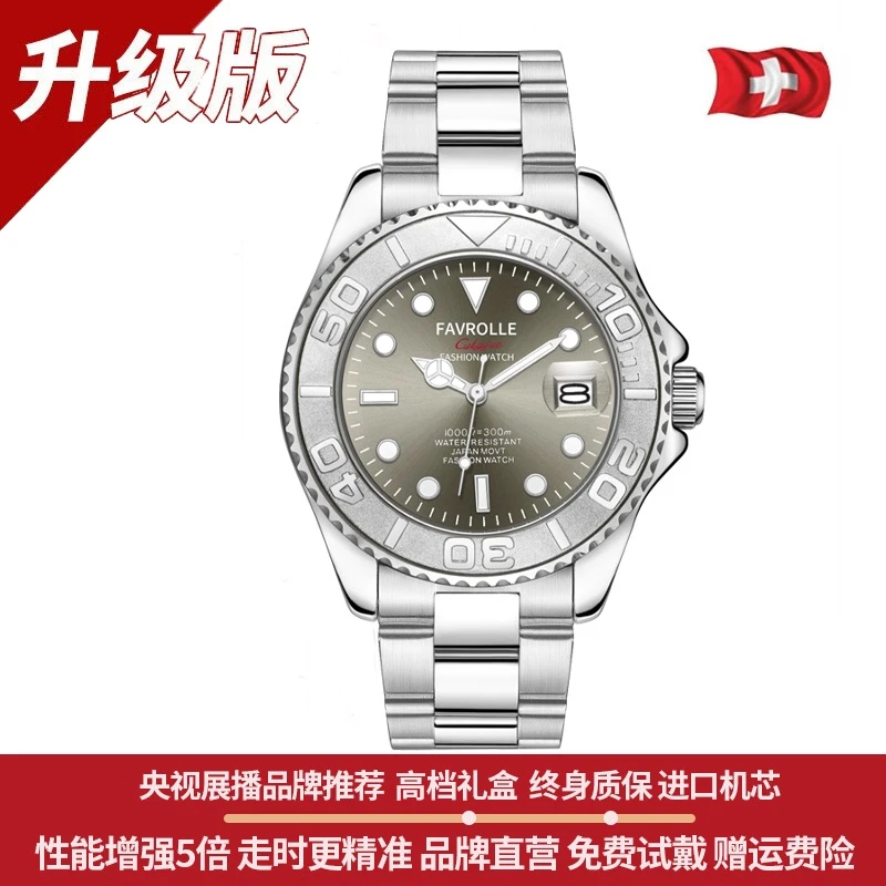 【专柜直发】高端全新未使用男士游艇系列腕表F-3312
