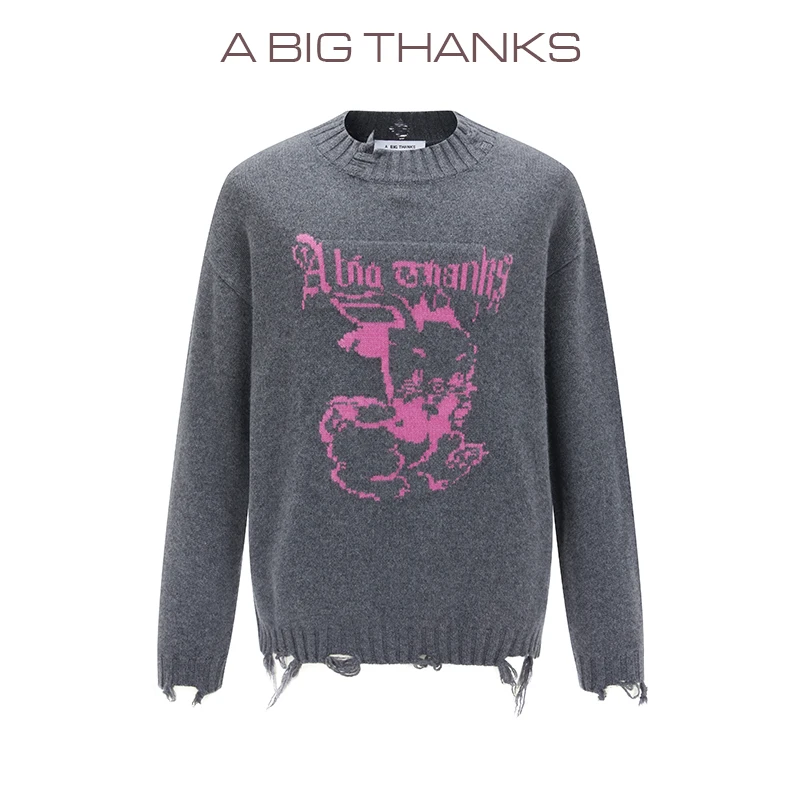 abigthanks 绣花羊毛衫 ABT2022339