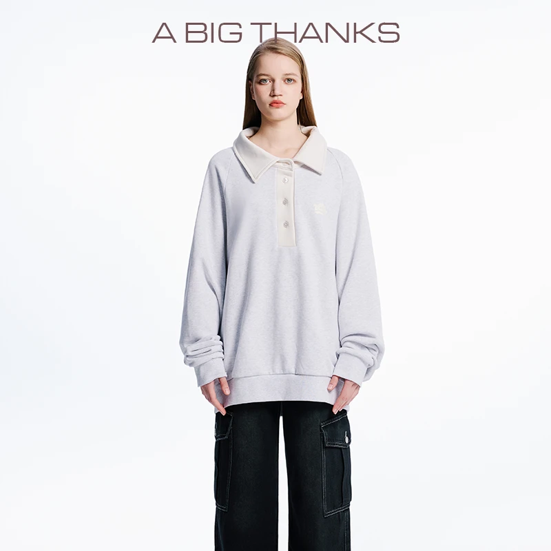 abigthanks Polo翻领卫衣 ABT2022247