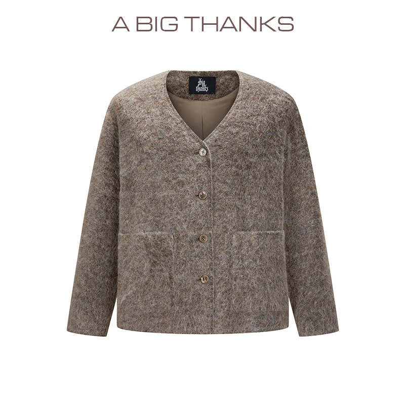 abigthanks 无领西装毛衣（长款）ABT2022459