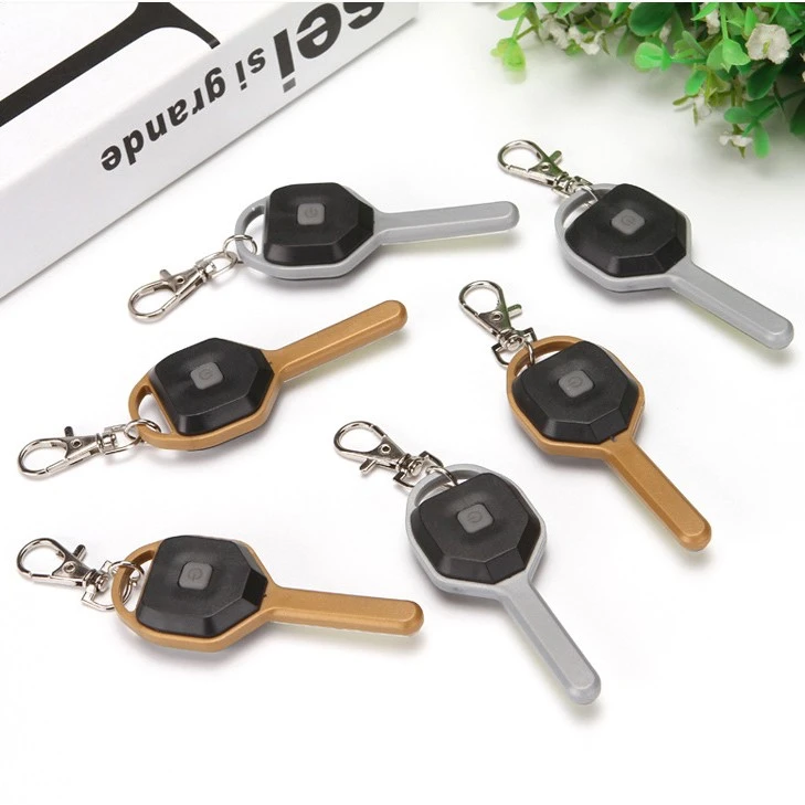 为客喜 新款便携式挂灯钥匙灯配件led带灯钥匙扣小夜灯