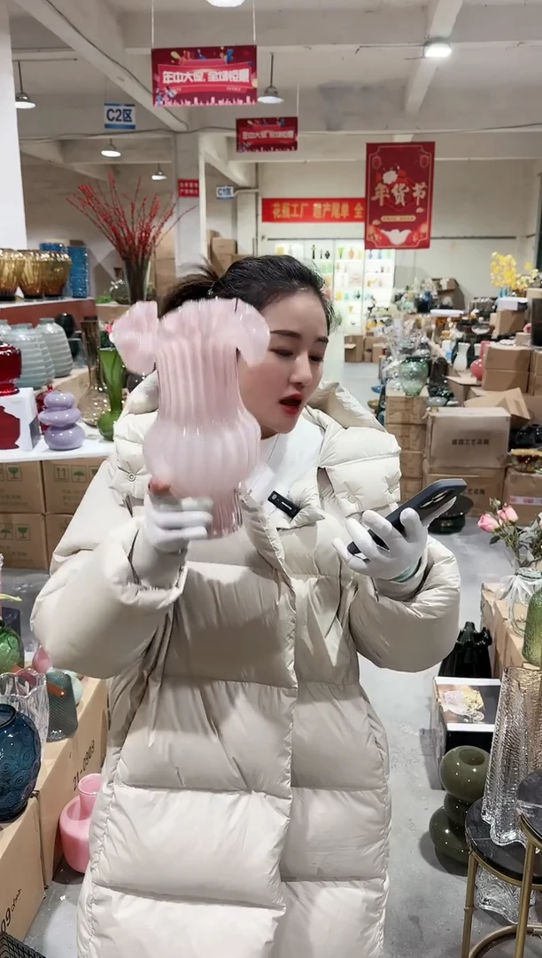 【闪购商品】M-褶皱粉色