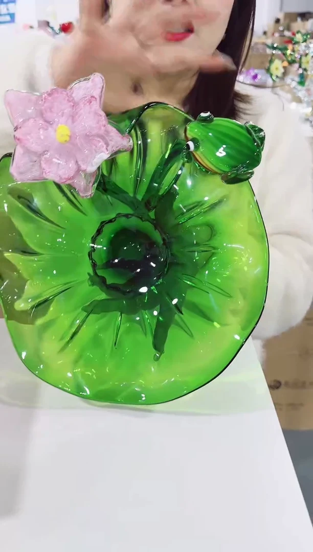 【闪购商品】YS-DF-琉璃荷花果盘