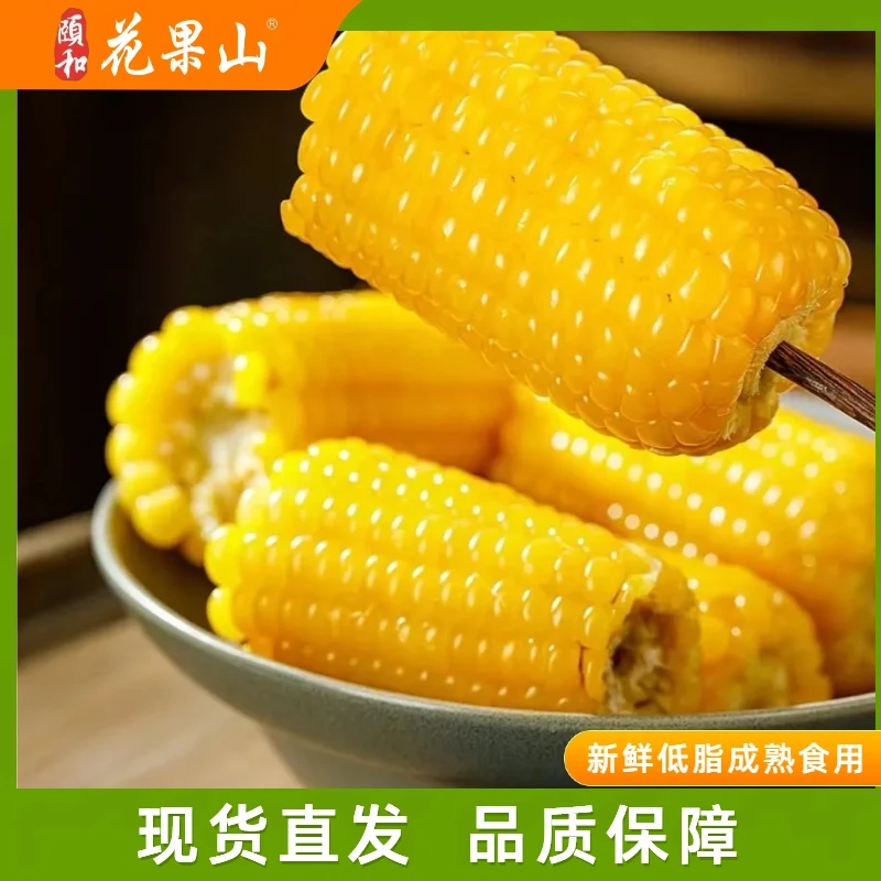 【东北黏糯玉米】 新鲜低脂成熟食用清甜包邮发货香糯香甜软糯