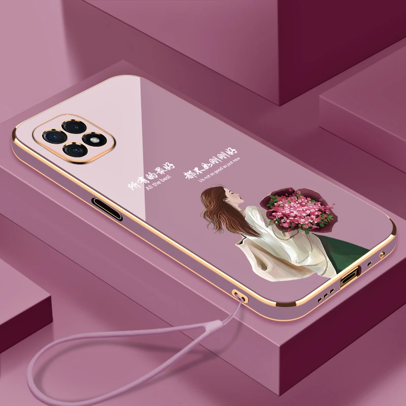 适用于OPPOA72手机壳生活是自己的全包镜头硅胶防摔女款电镀软壳