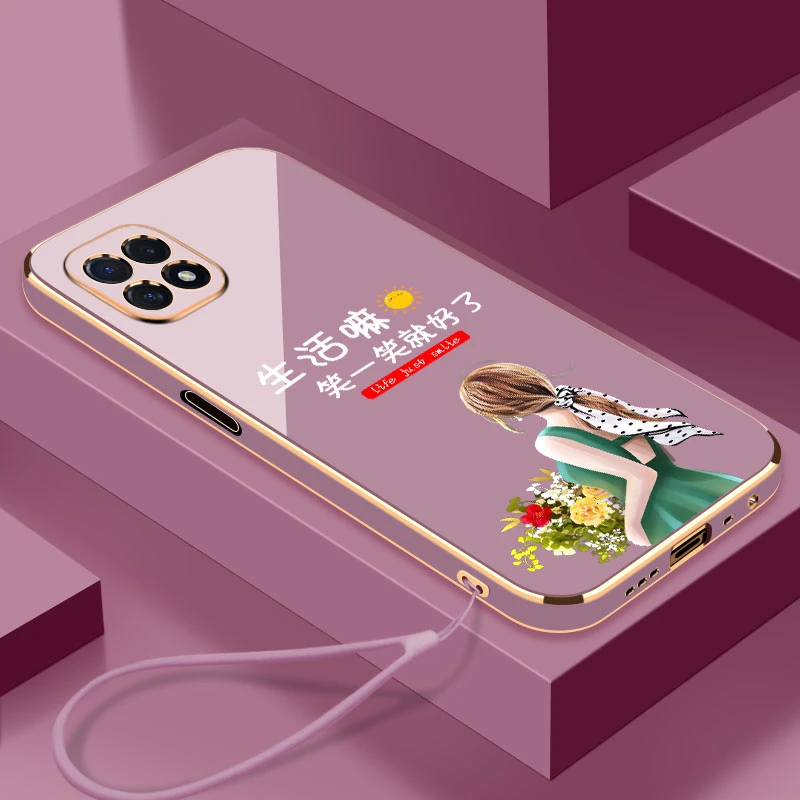 电镀笑一笑适用于OPPOA53手机壳硅胶软壳【镜头保护+送挂绳】