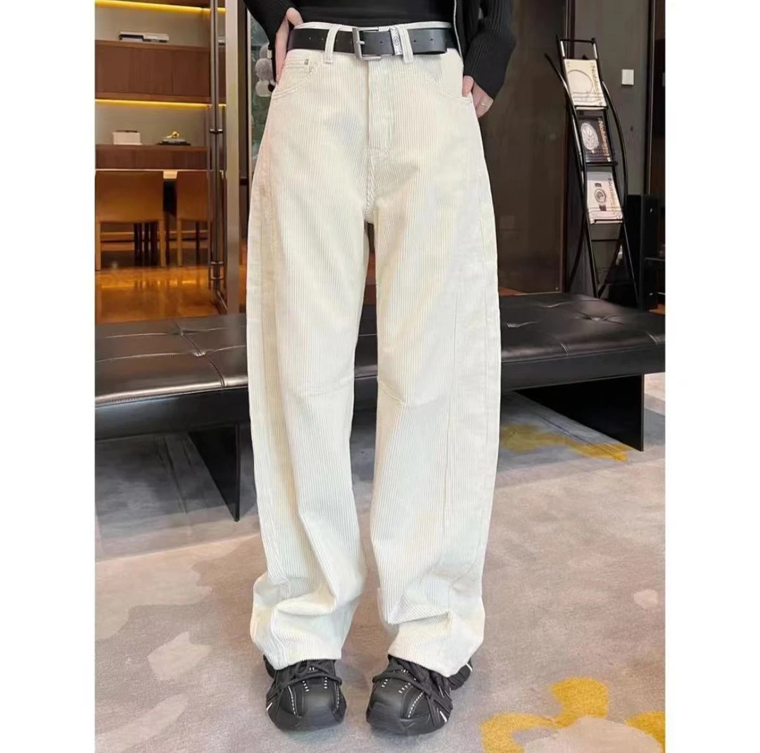 有货芭麦#538秋冬福利高品质绒绒弯刀裤，裤长：103cm