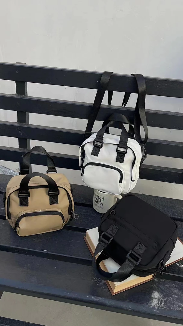 有货芬芬家#G89新款防泼水手拎斜挎包