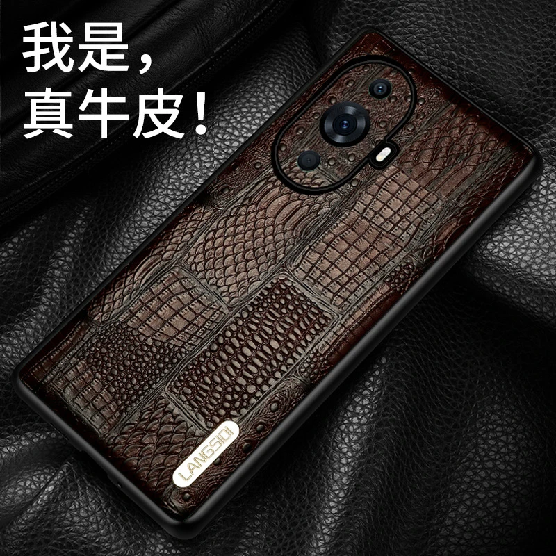 适用华为nova11手机壳真皮套全包防摔nova11pro保护套新款商务