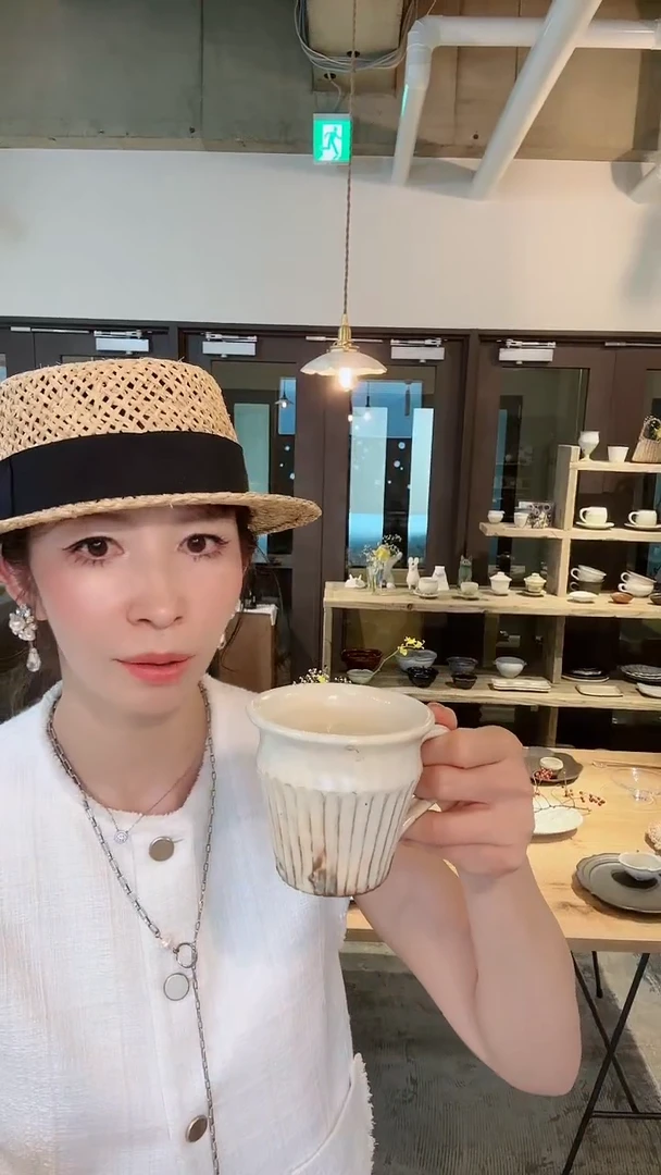 【闪购商品】杯【古谷】粉引马克杯*1个(黑点非瑕)
