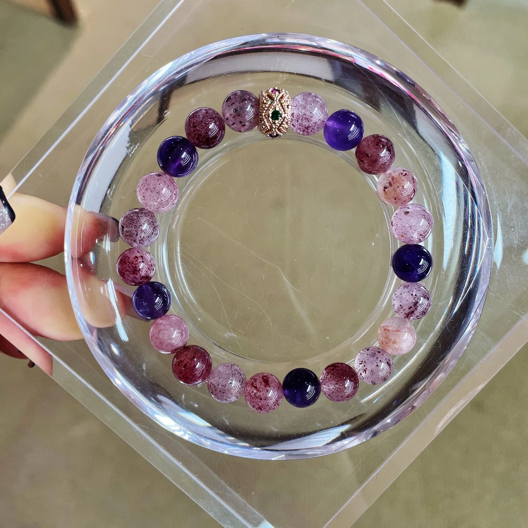 铜合金手链 多元素 高品质多宝七彩手链