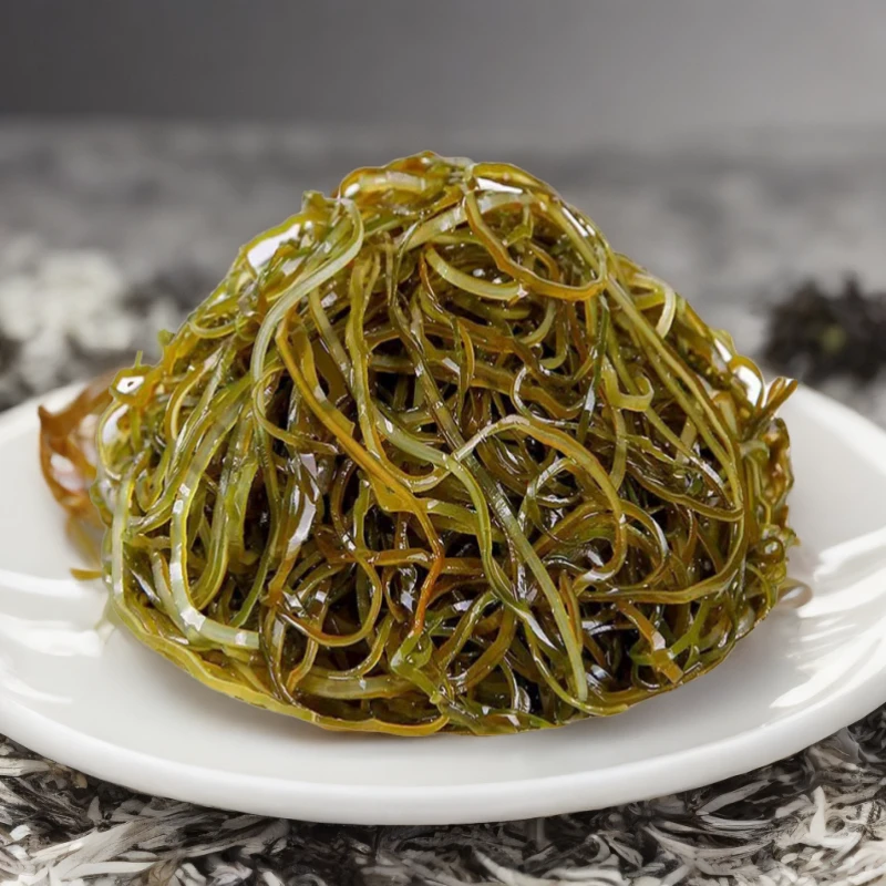 02淡干海带丝40克昆布细切免蒸免煮凉拌食材正宗熟干海带丝2包
