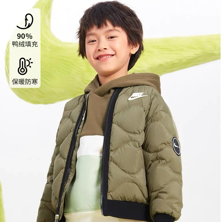 NIKE/耐克秋冬男女童商场同款保暖搭子超轻防寒羽绒服NKB-MW-L746